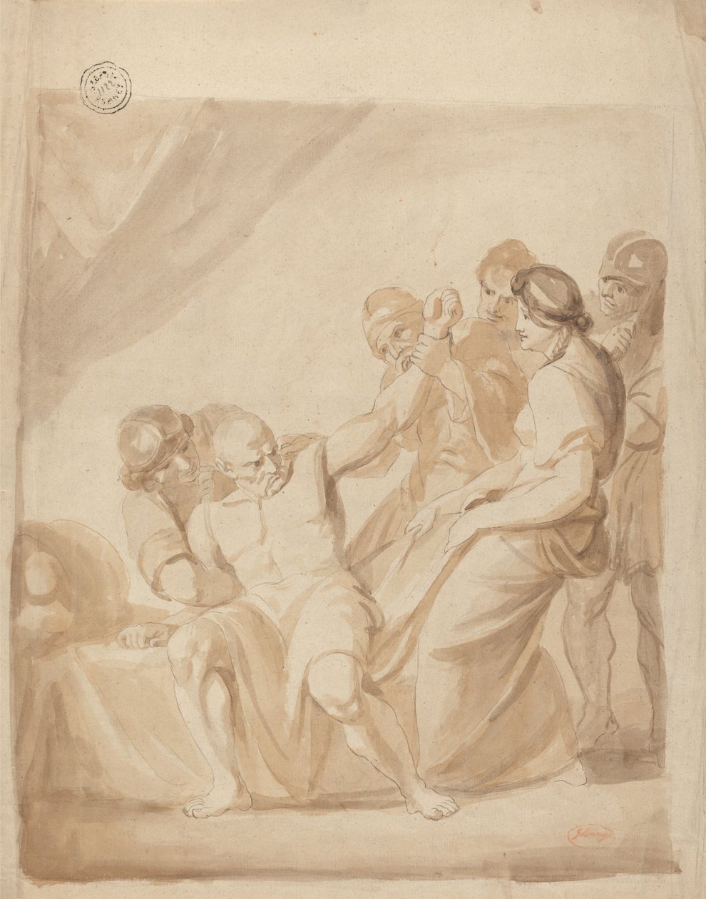 Sansão derrotado de George Romney
