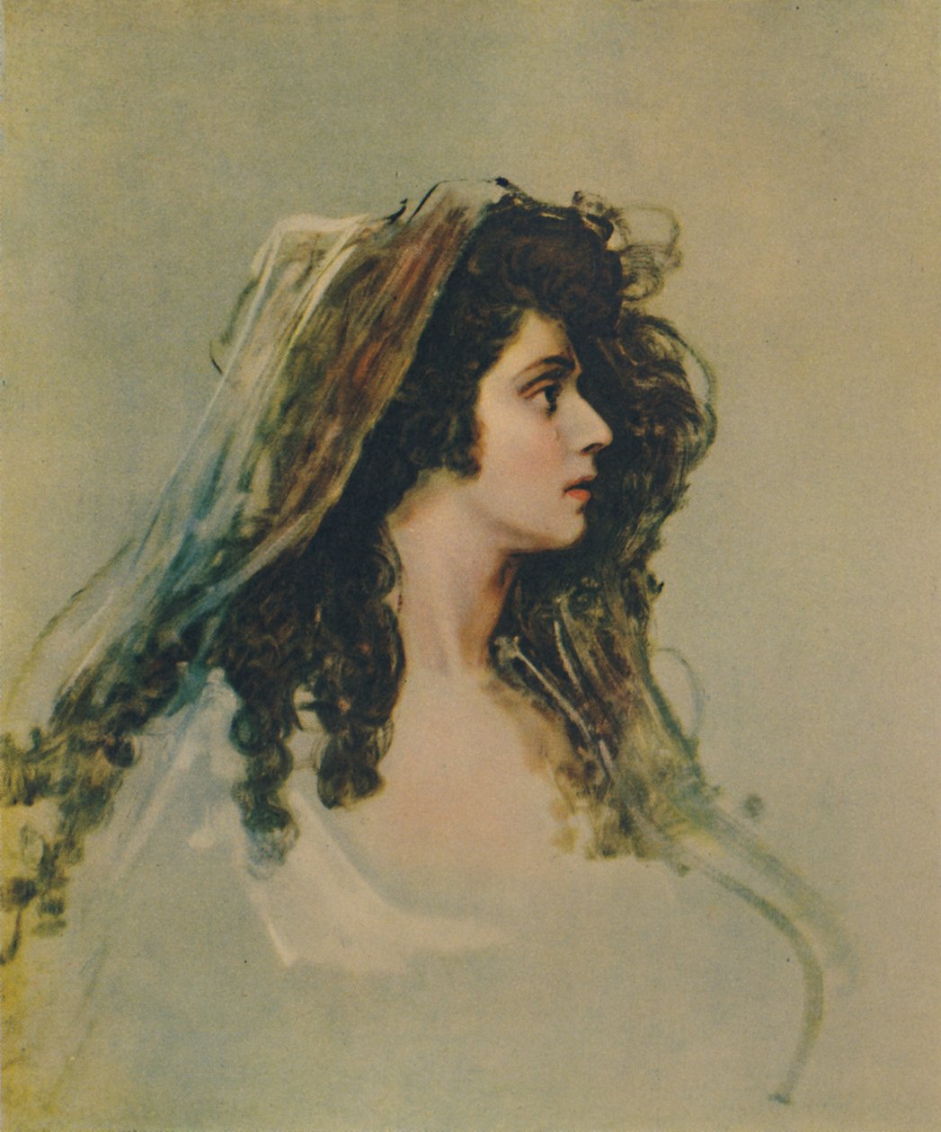 Sarah Siddons, 1755-1831, c1785, 1948. de George Romney