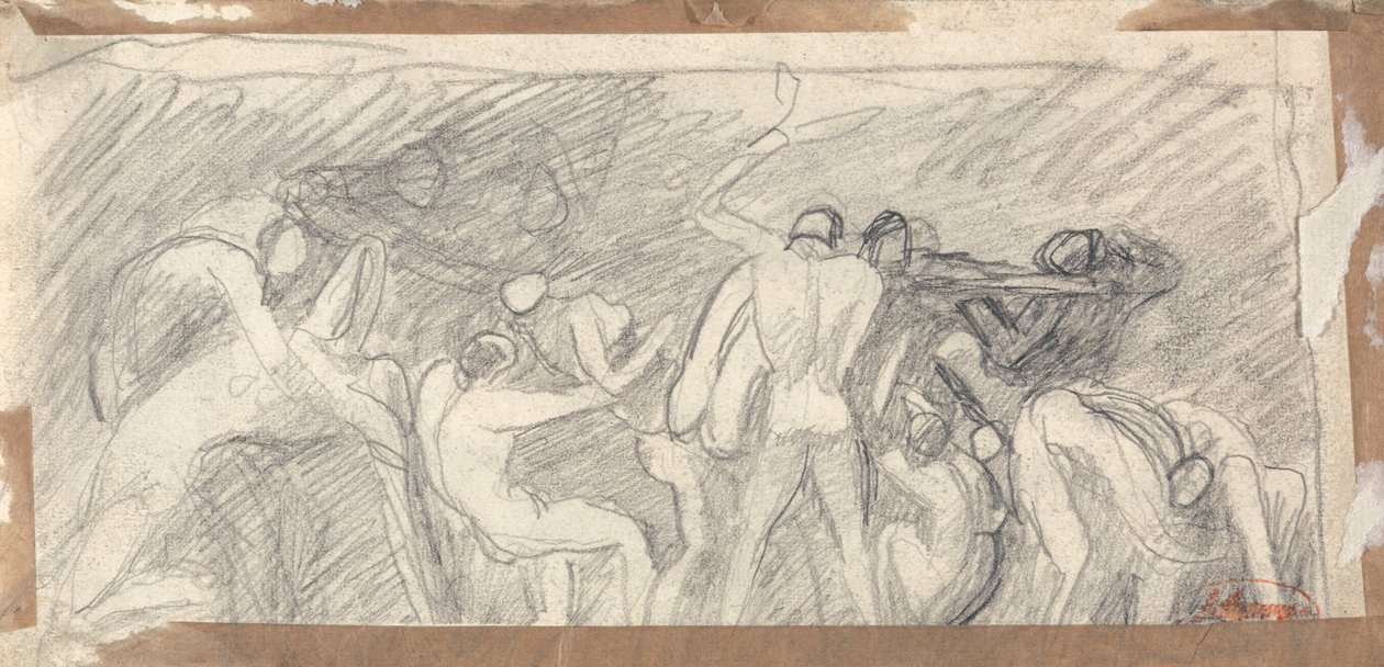 Satanás presidindo o inferno de George Romney