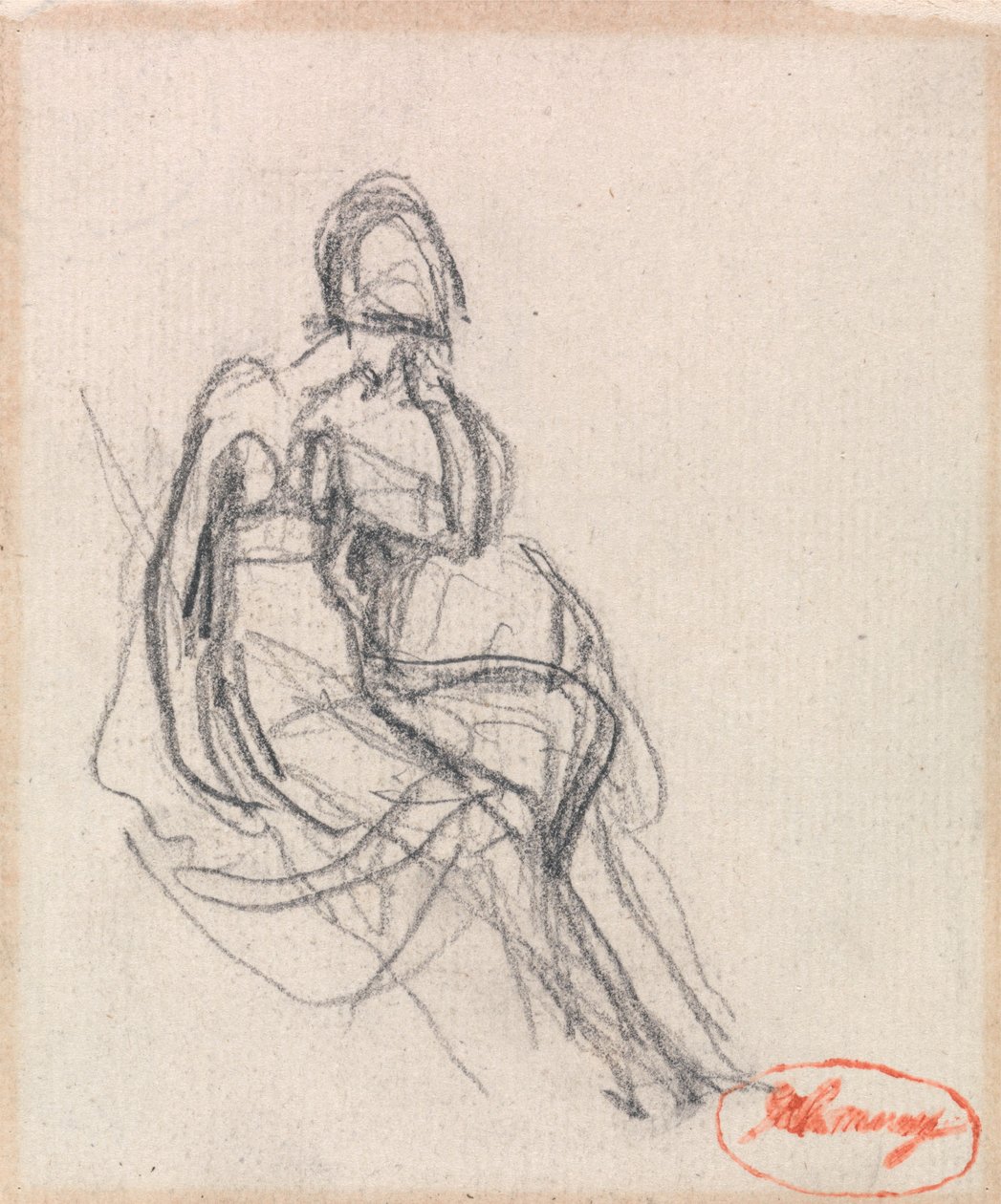 Mulher Sentada de George Romney