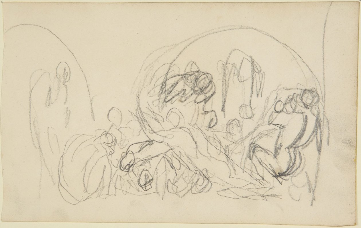 Esboço para a visita de Howard às prisões de George Romney