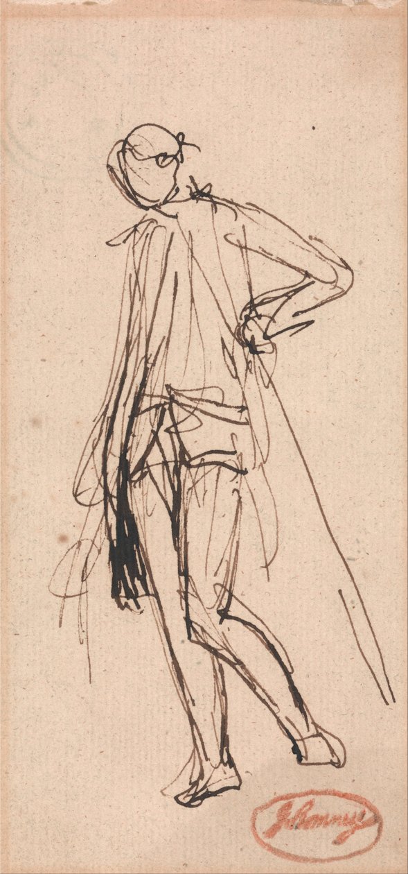 Figura de pé de George Romney