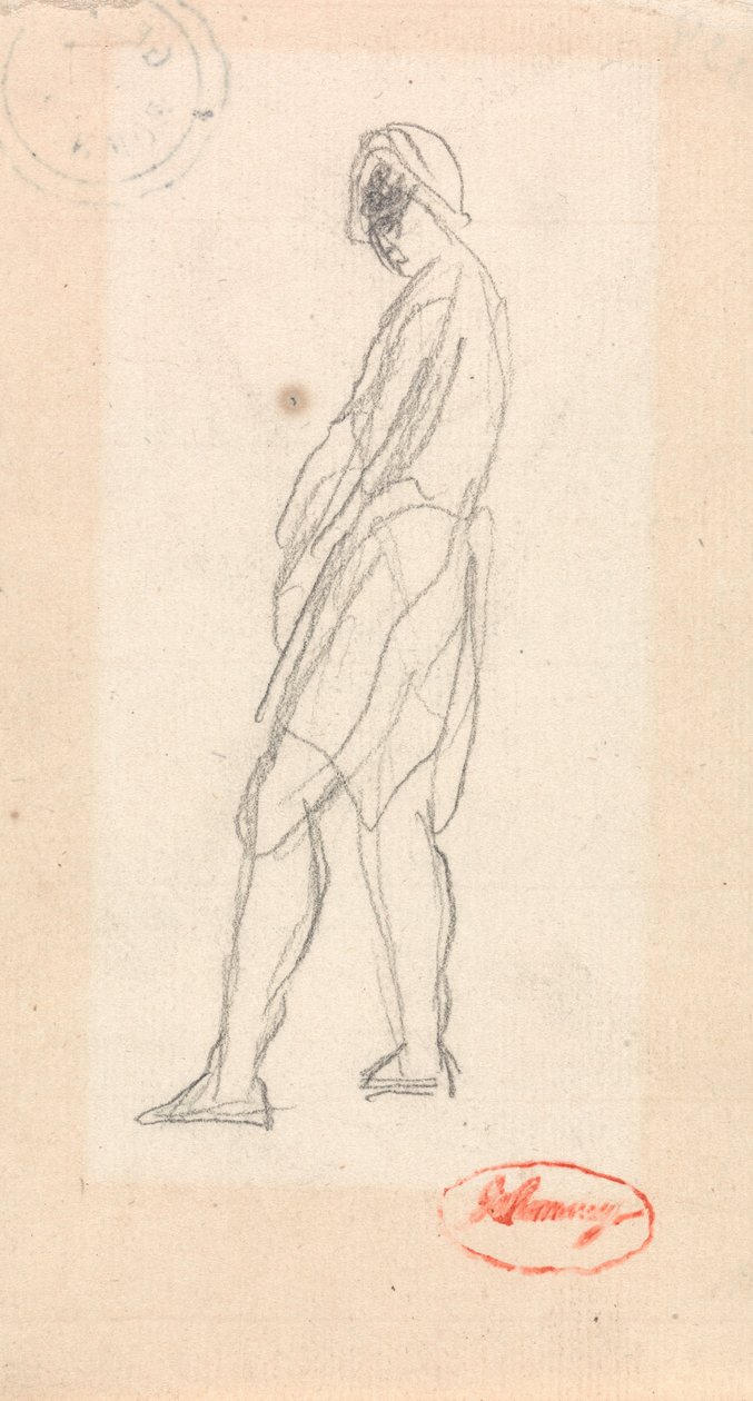 Figura em pé de George Romney