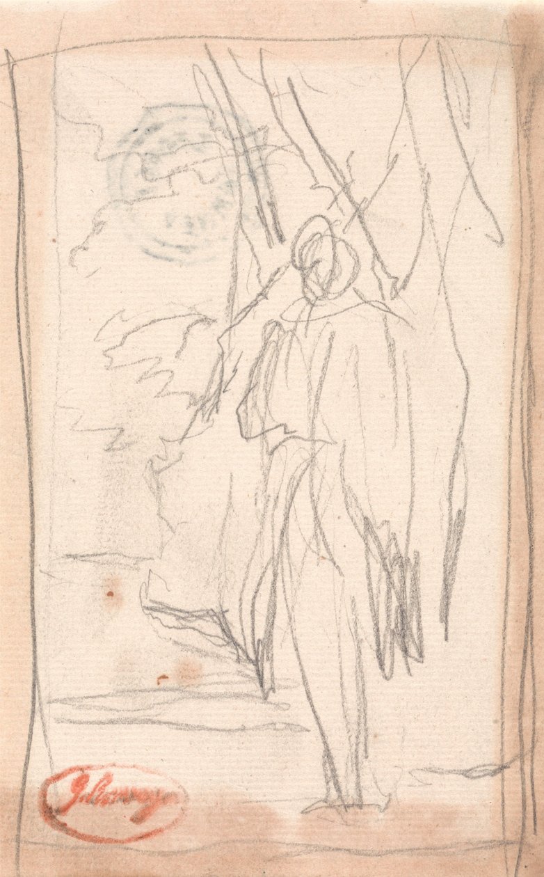 Figura em pé de George Romney