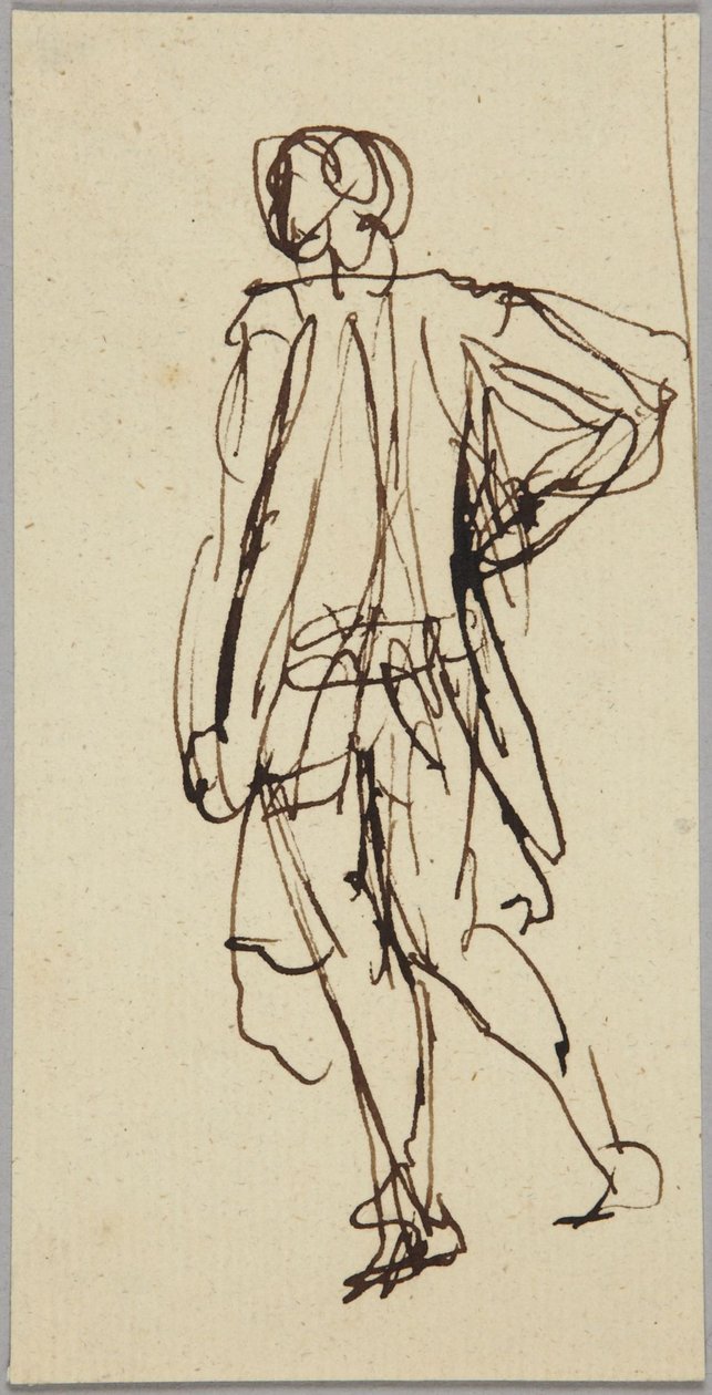 Figura masculina em pé de George Romney