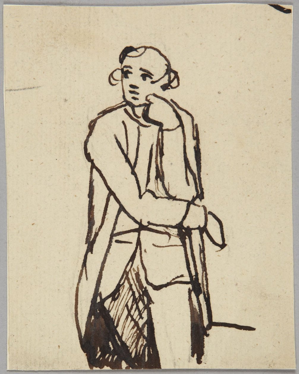 Figura masculina em pé de George Romney