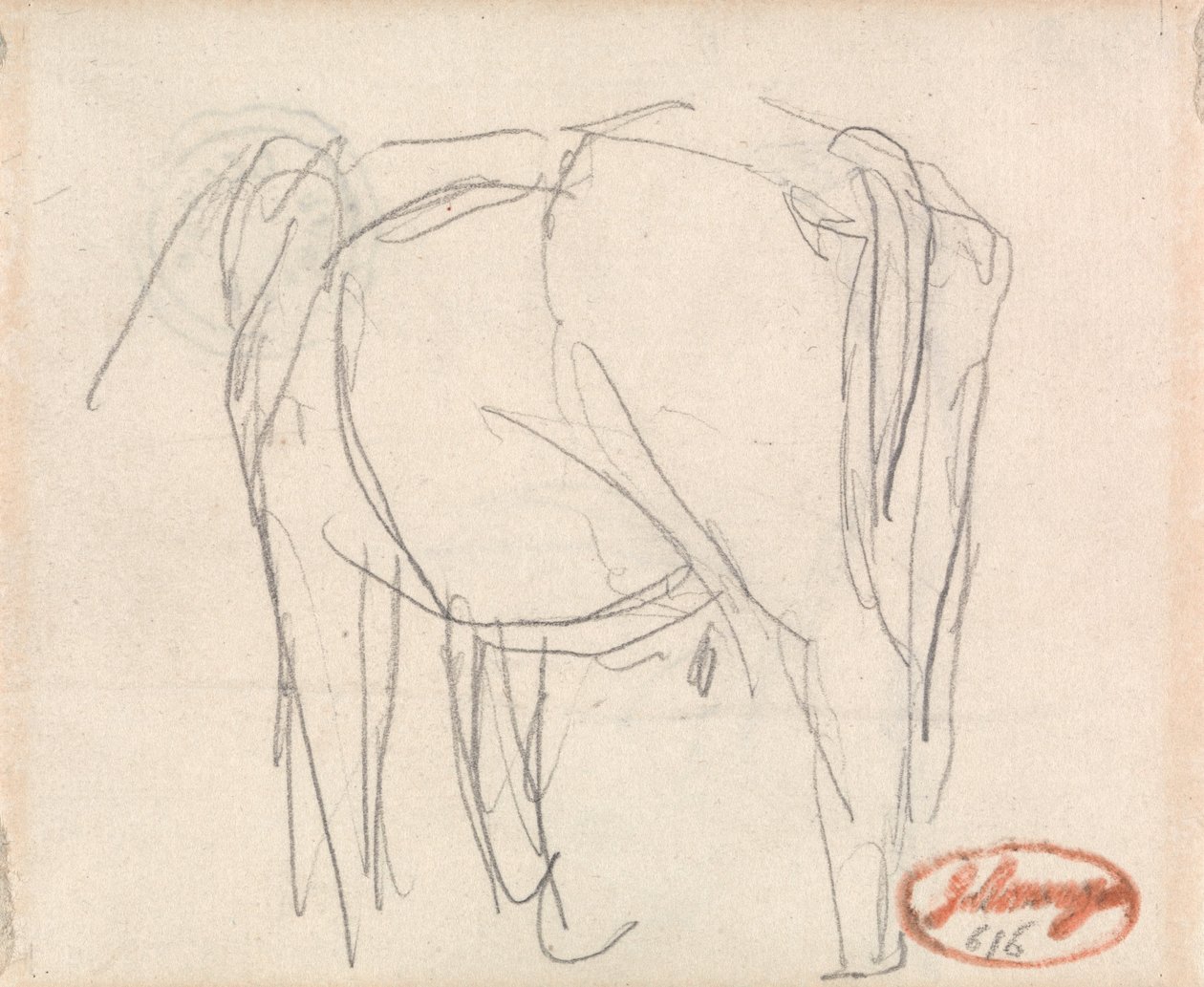 Estudo de um animal de George Romney