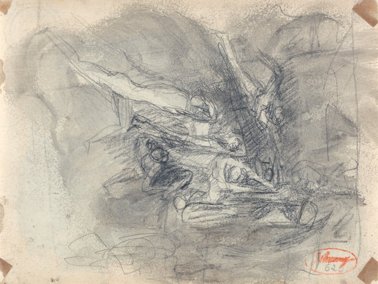 A Tentação de Cristo de George Romney