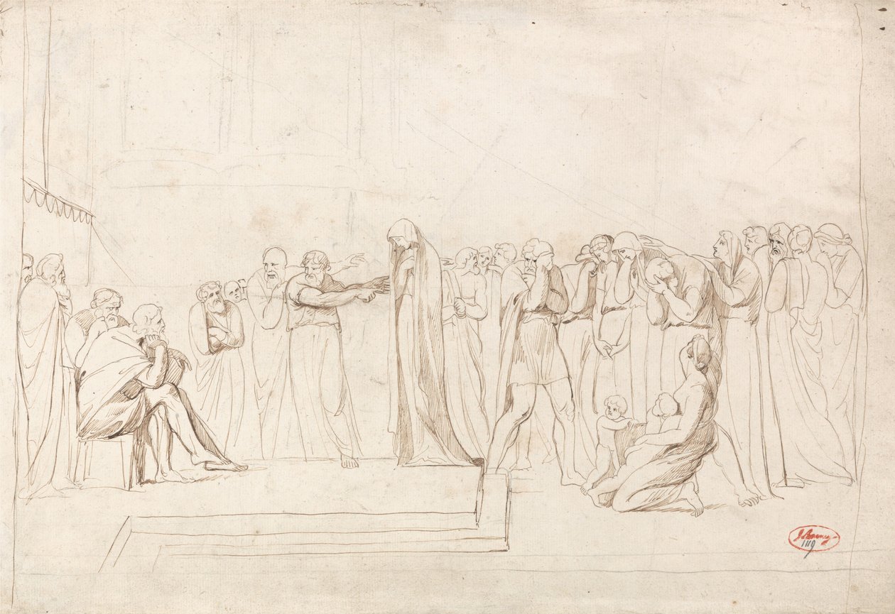 A acusação de Susana pelos anciãos de George Romney