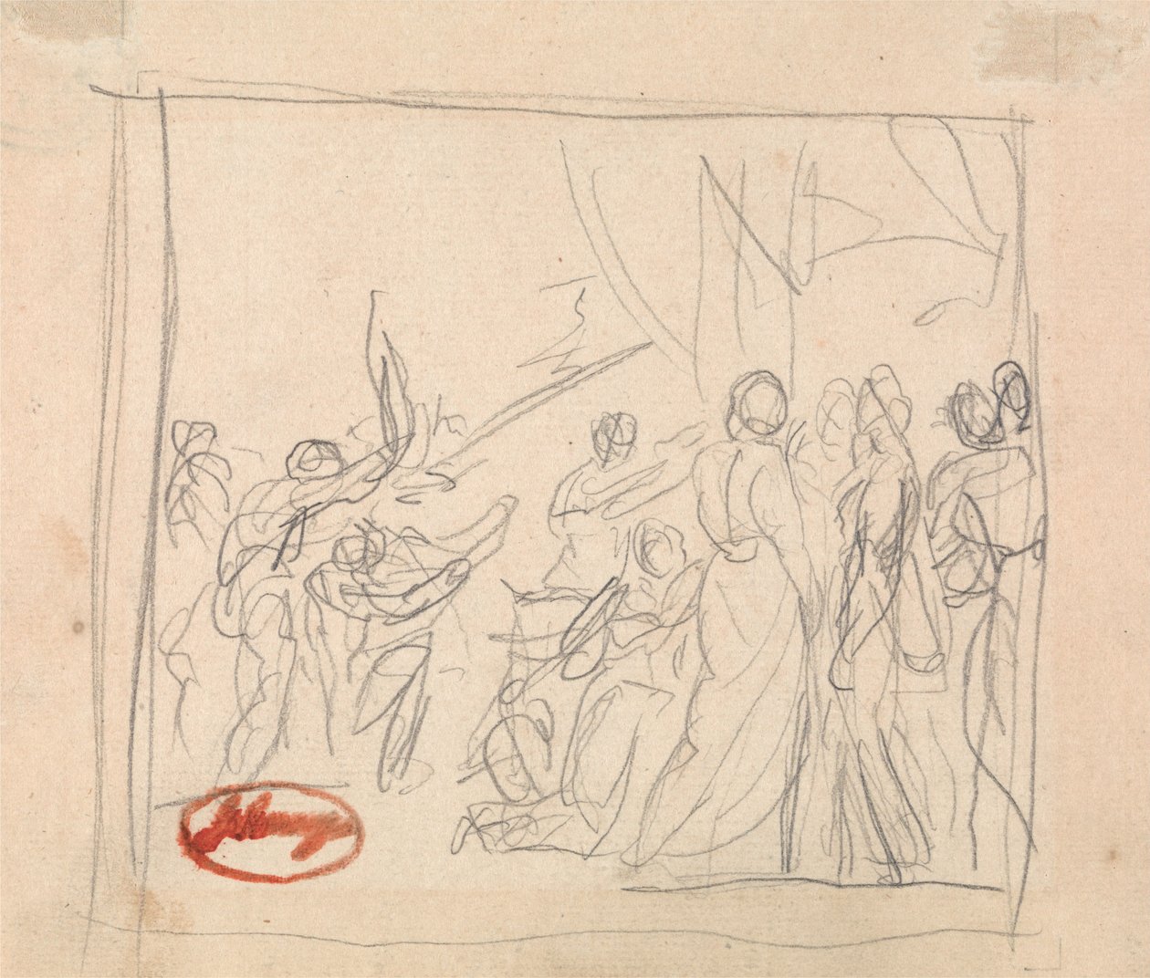 A partida de croquet que deu para o torto de George Romney