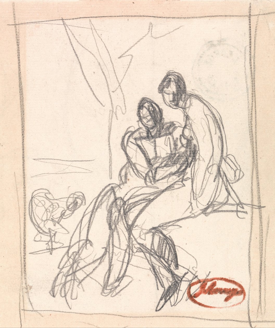 Dois amantes de George Romney