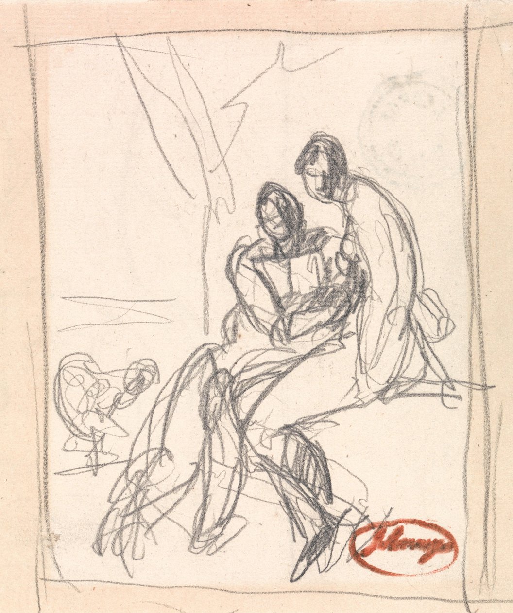 Dois Amantes de George Romney