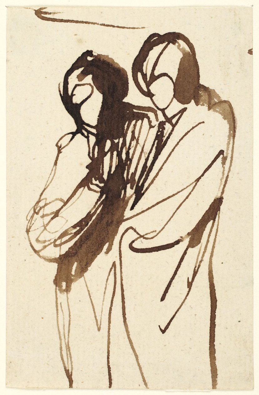 Duas figuras em pé de George Romney