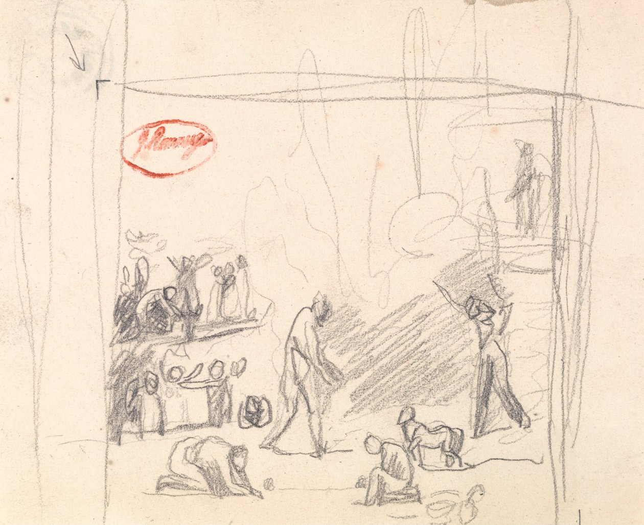 Sujeitos não identificados de George Romney