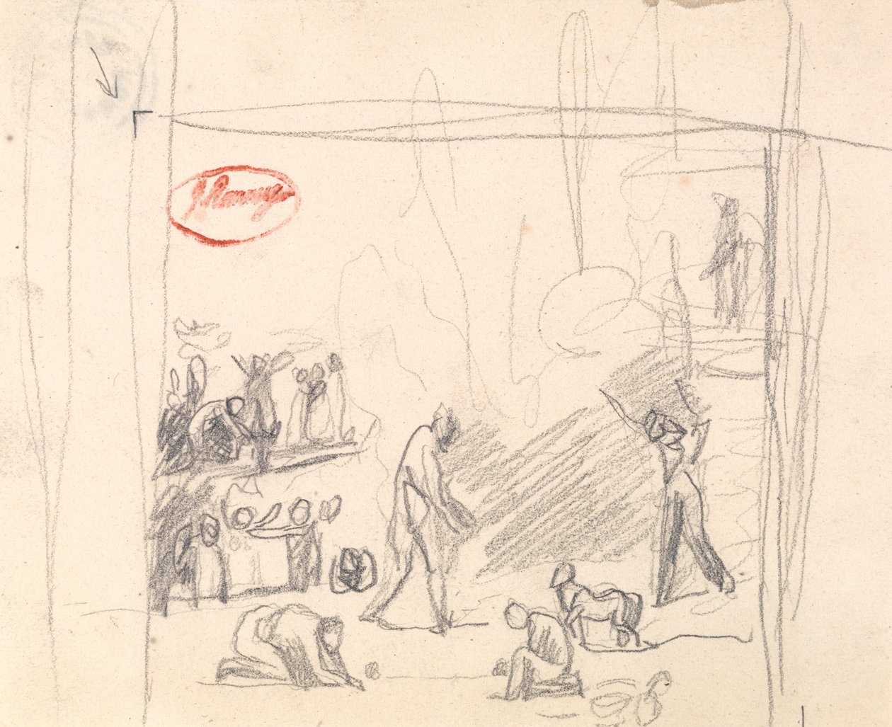 Indivíduos não identificados de George Romney