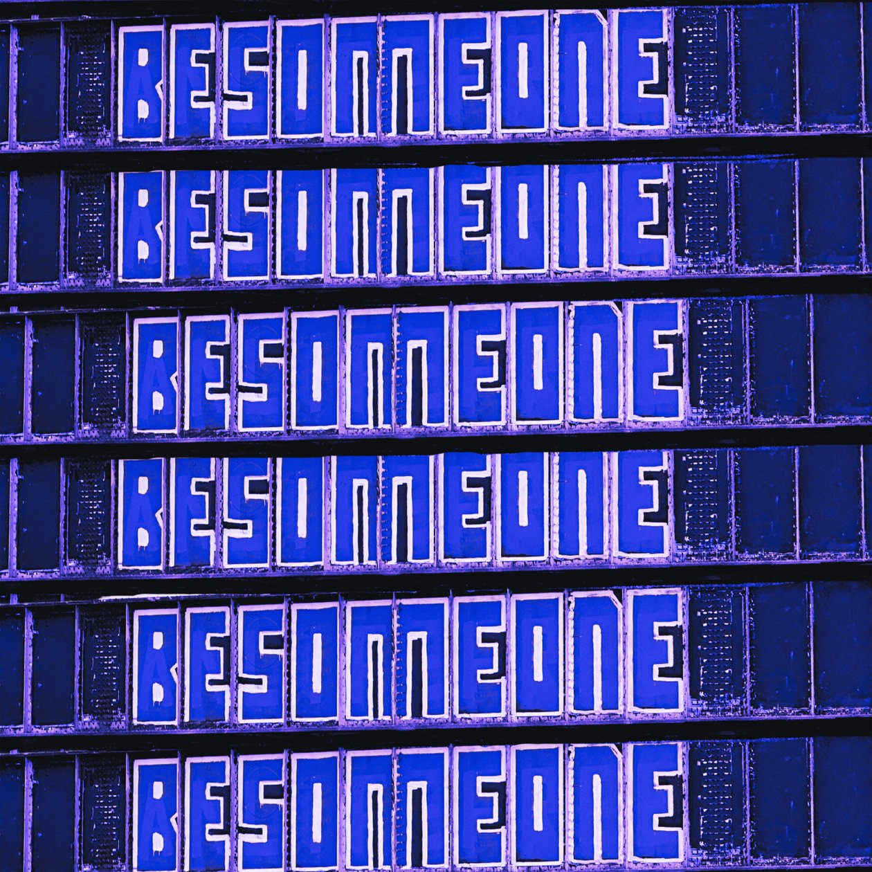 Be Someone, 2023 (Acrílico sobre tela) de George Rosaly