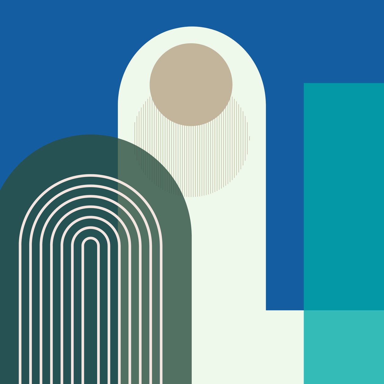Blue Midnight, século XXI (ilustração) de George Rosaly
