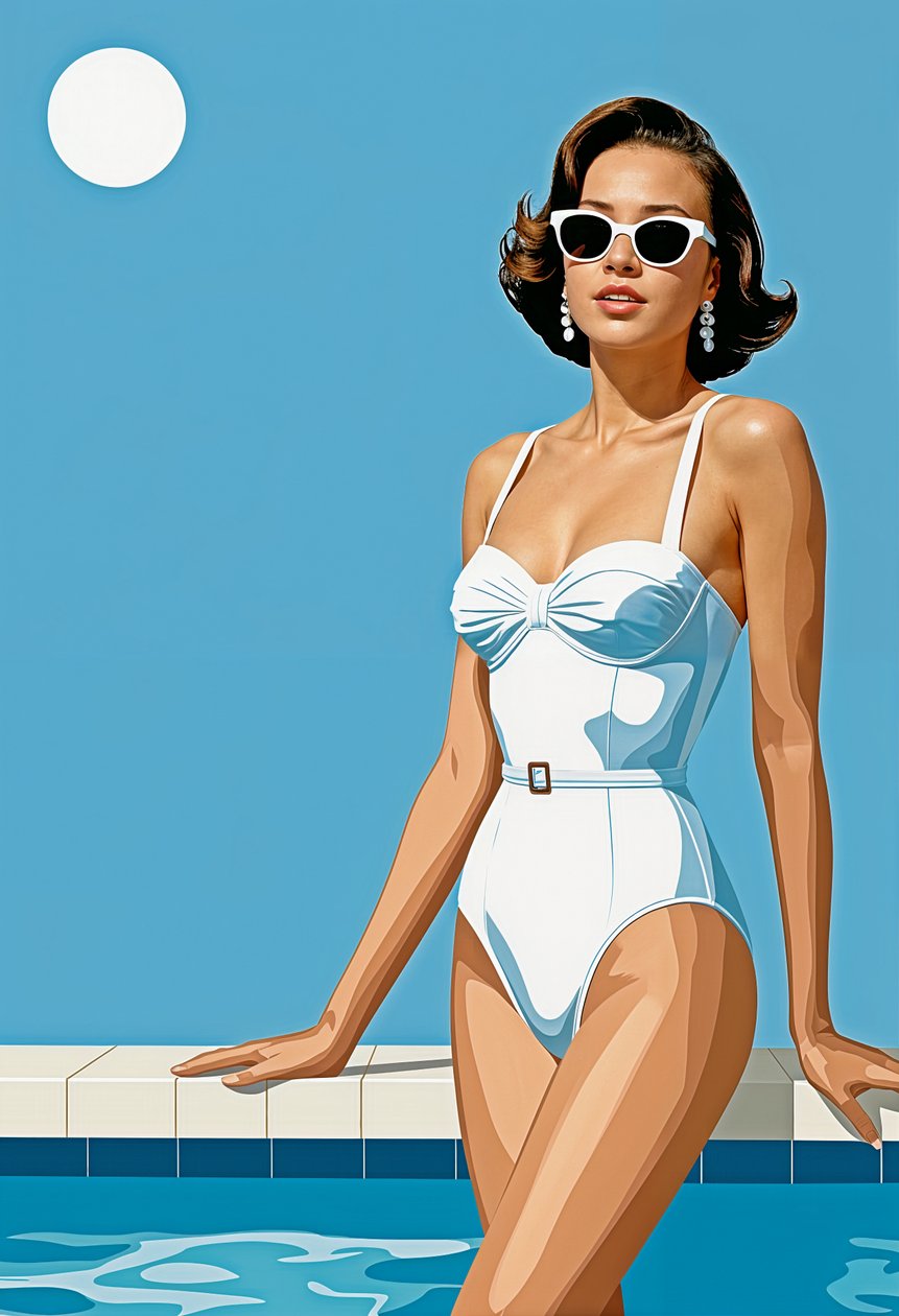 Glow in Your Own Light, 2025 (acrílico sobre tela) de George Rosaly