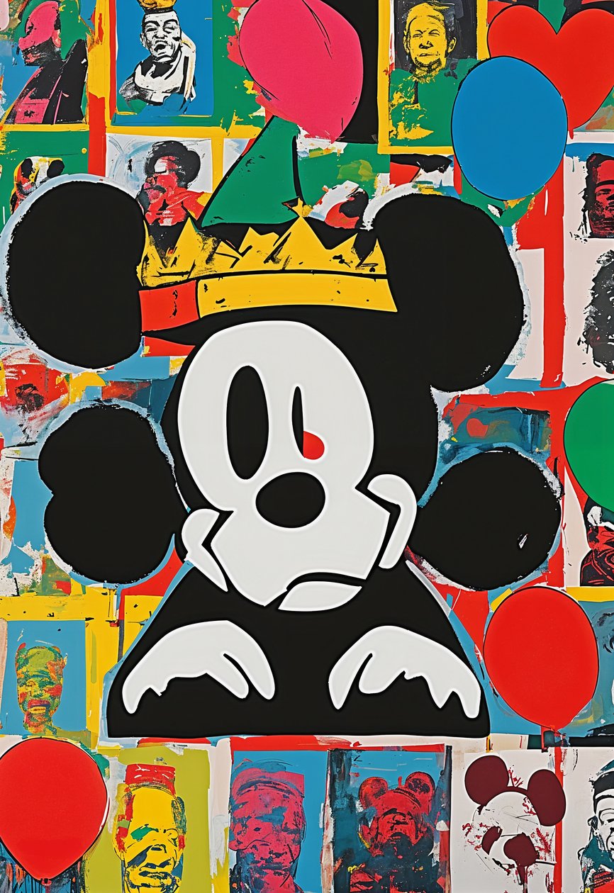 Royal Playfulness, 2024 (Acrílico sobre tela) de George Rosaly