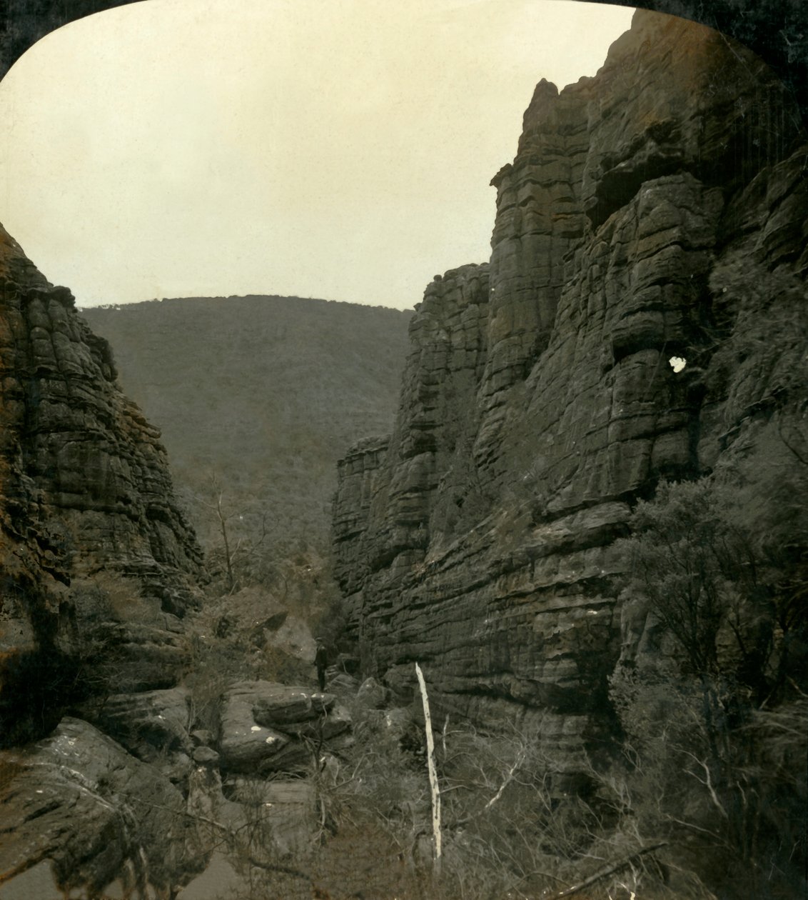 O Grand Canon [sic], Grampians, Victoria, Austrália, 1908. de George Rose