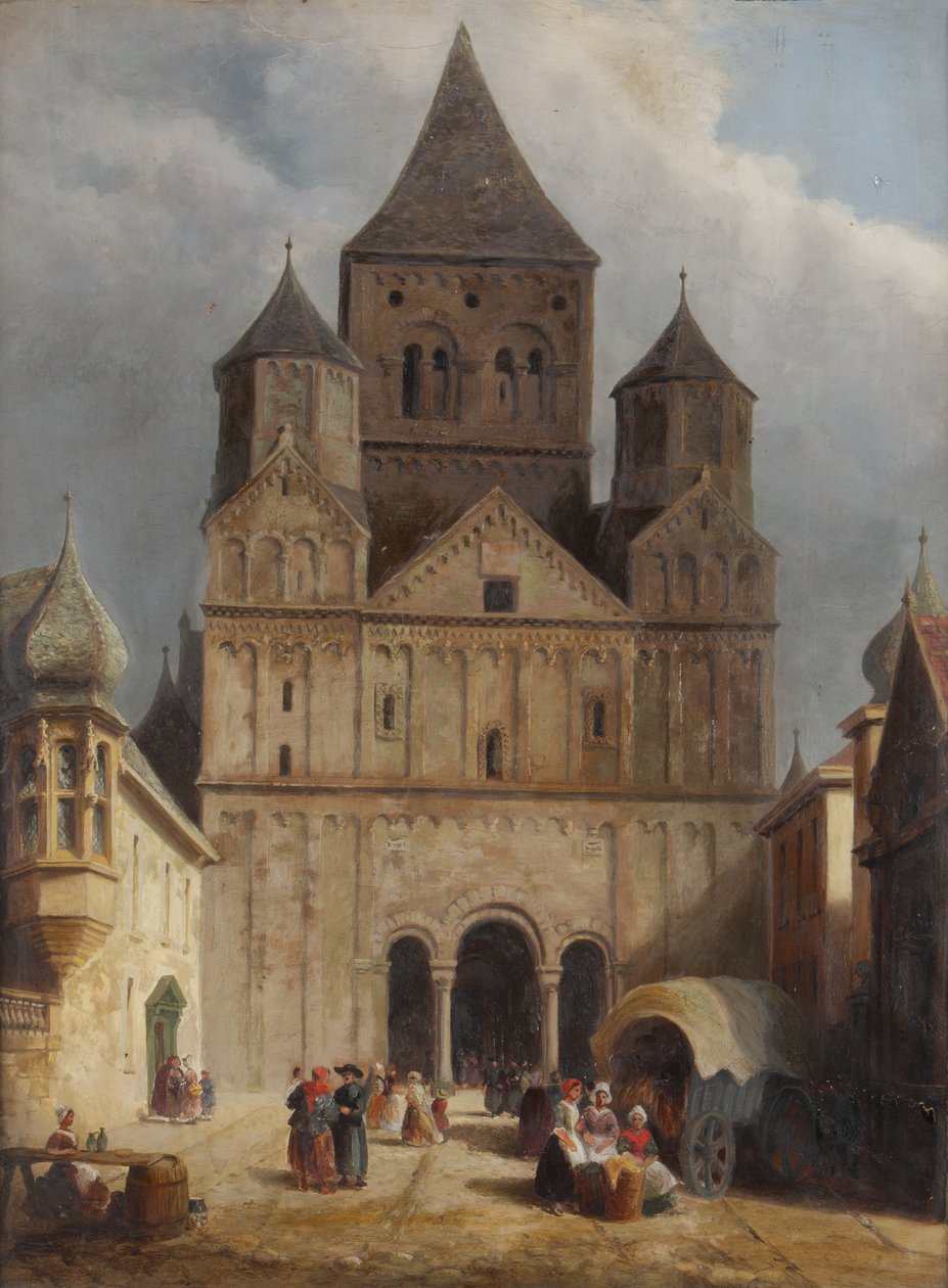 Vista, de, marmoutier, baixo-rhin, frança de George Row Clarke
