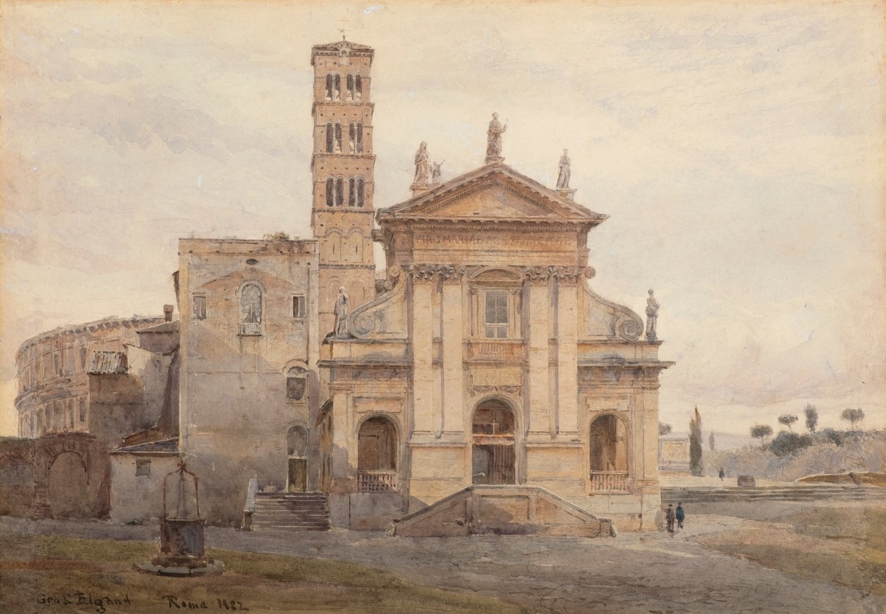 Basílica de Santa Francisca Romana, Roma de George Samuel Elgood