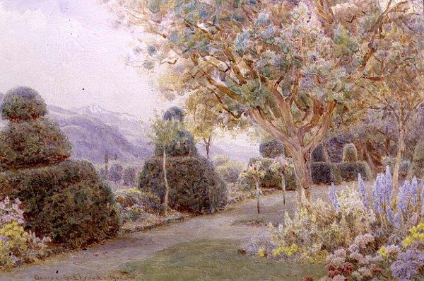 Chateau de la Cour, Vale do Ródano de George Samuel Elgood