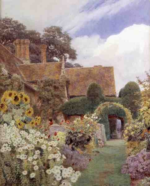 Cleve Prior: Girassóis de George Samuel Elgood