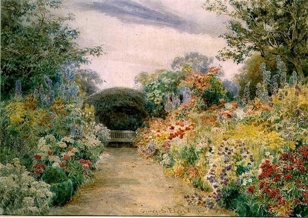 Flores de Verão, Ramscliffe de George Samuel Elgood