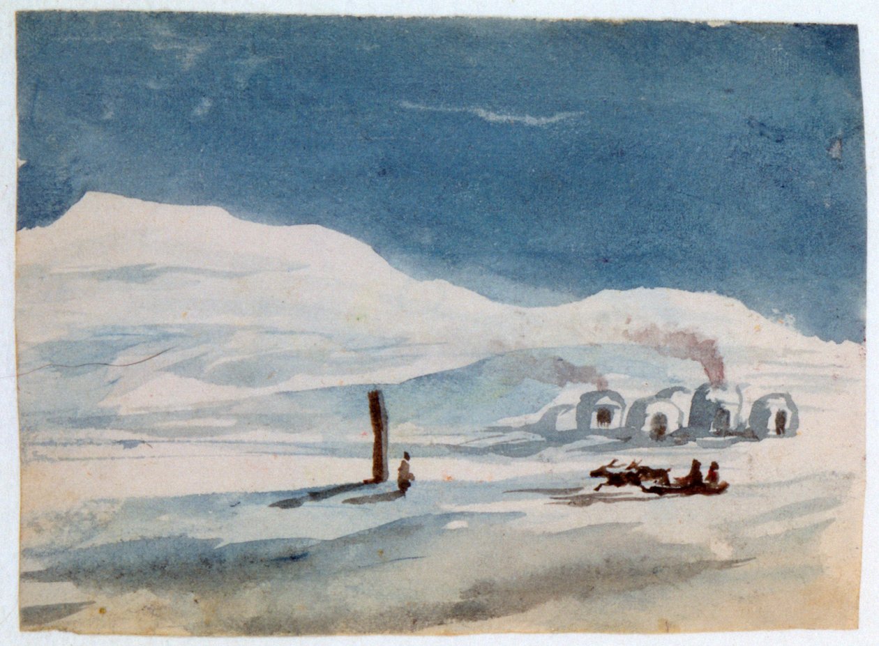 Iglus e esquimós, 1820-1876 de George Sand
