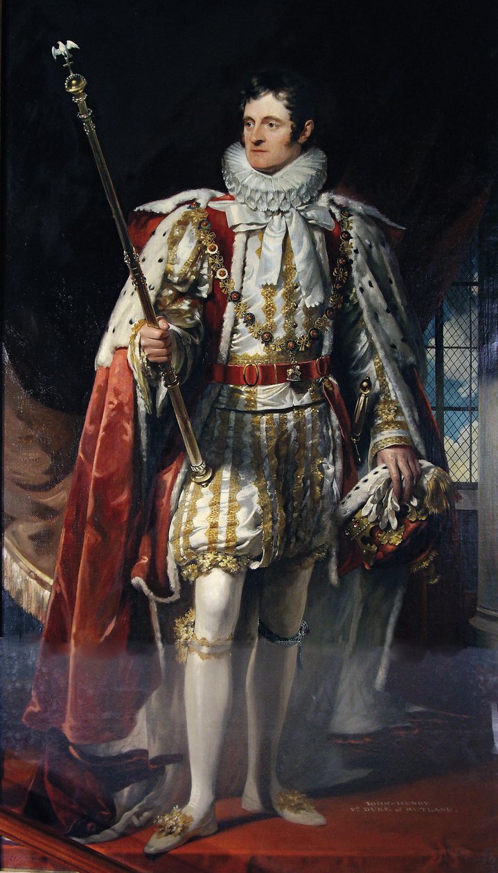 John Henry, 5º Duque de Rutland, 1820 de George Sanders