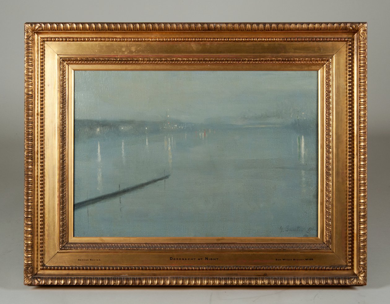 Dordrecht, Holanda, à noite de George Sauter
