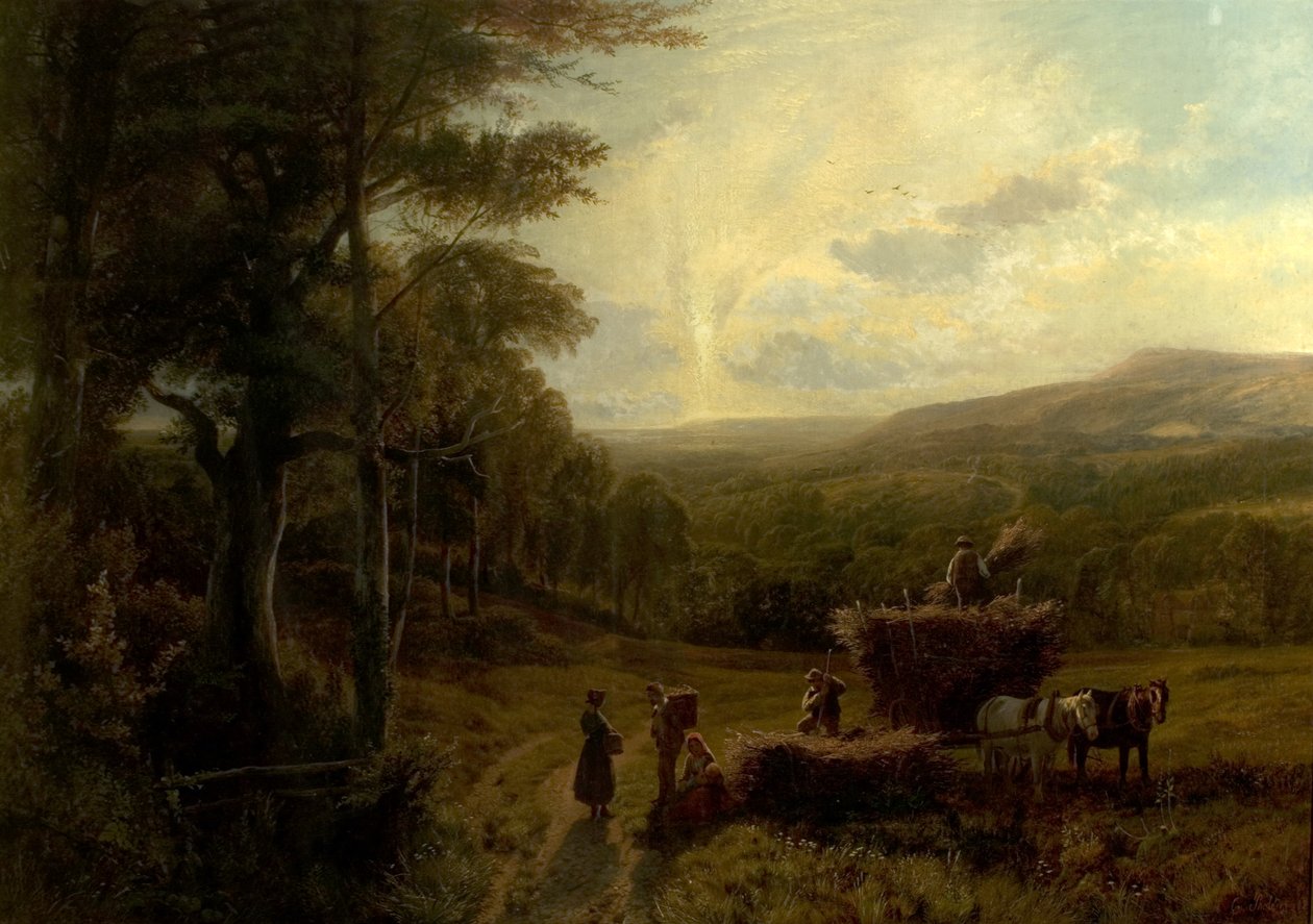 Perto de Haslemere, Surrey de George Shalders