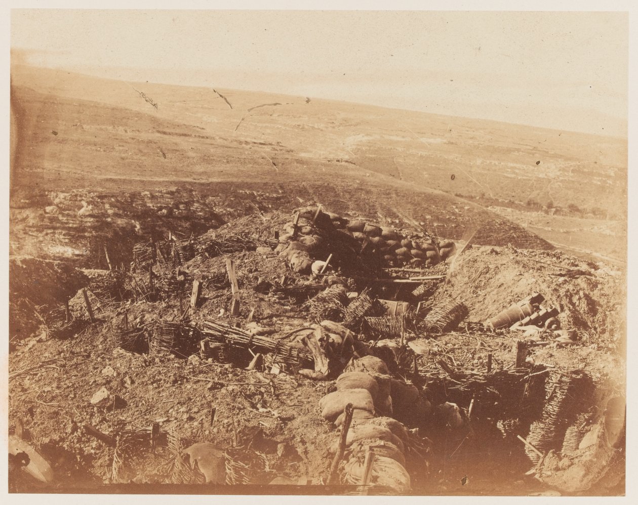 Vista do Redan olhando para o Vorontsov Ravine de George Shaw Lefevre
