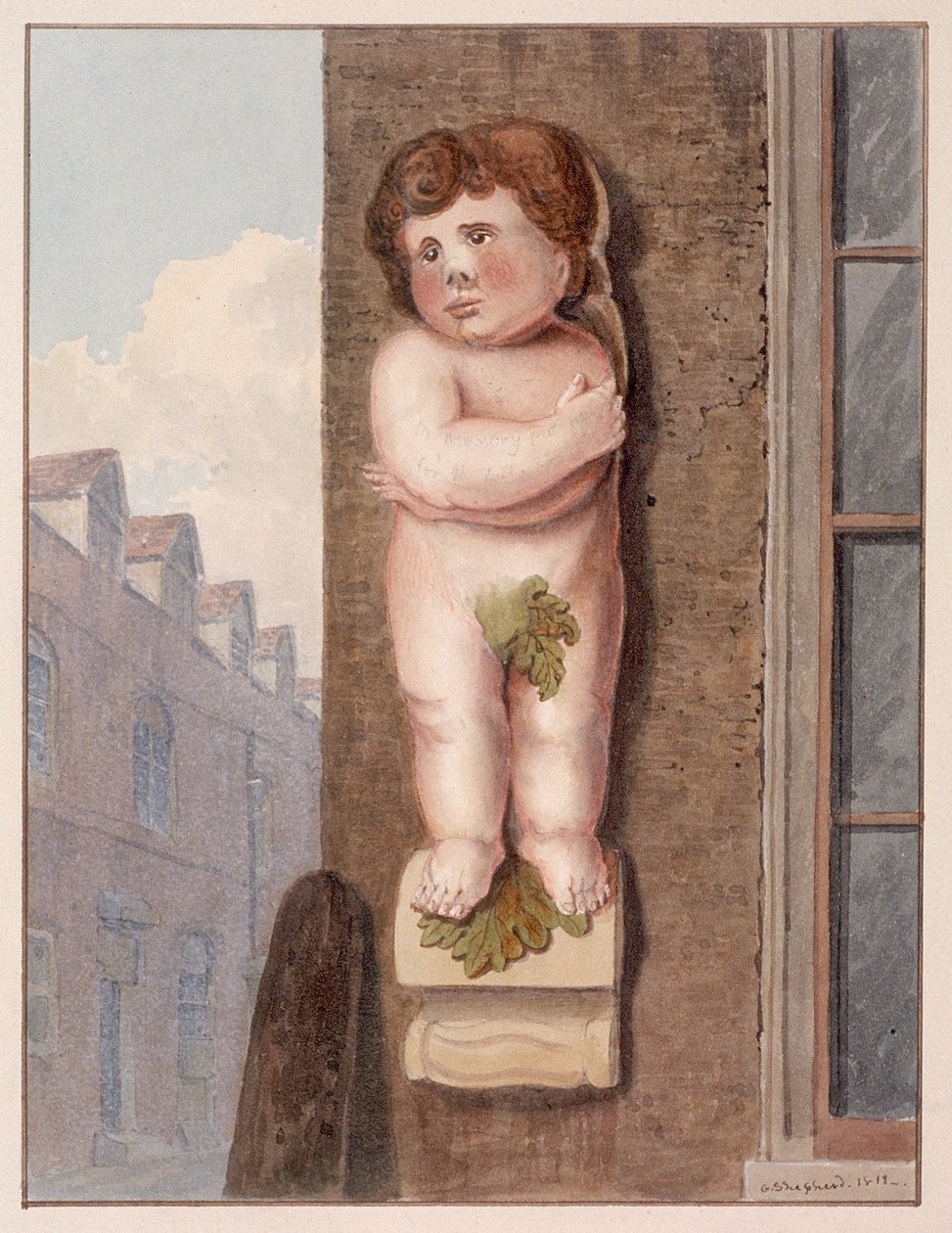 Pye Corner, Londres, 1812 de George Shepheard