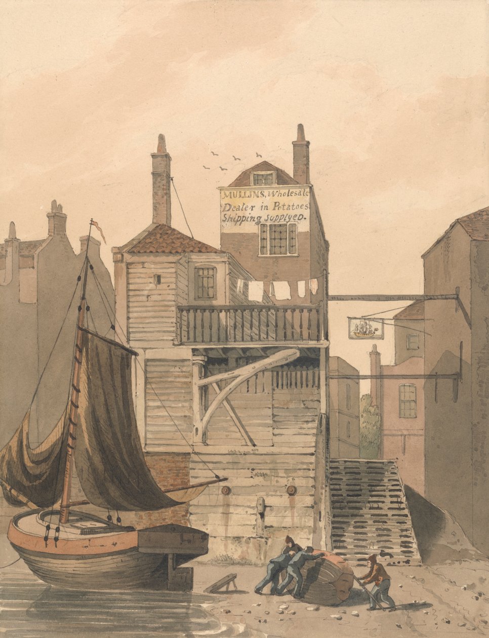 Shadwell junto ao Ship Inn de George Shepheard