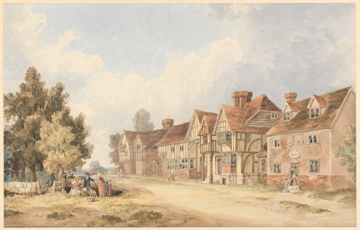 A Aldeia de Chiddingstone, Kent de George Shepheard