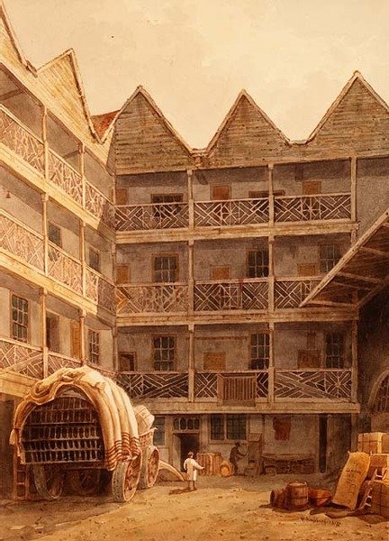 Bull and Mouth Inn de George Shepherd