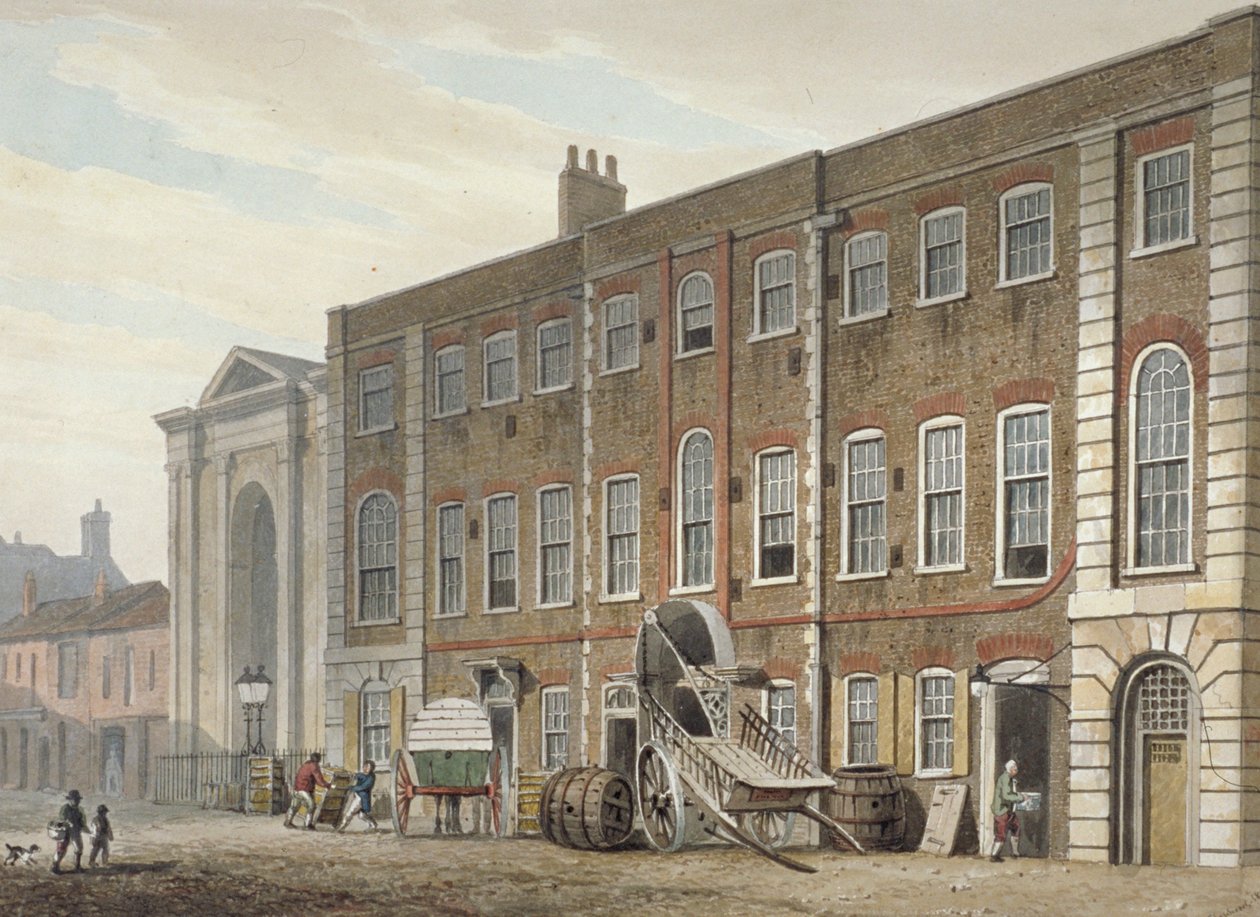 Rua Portugal, Westminster, Londres, 1811 de George Shepherd