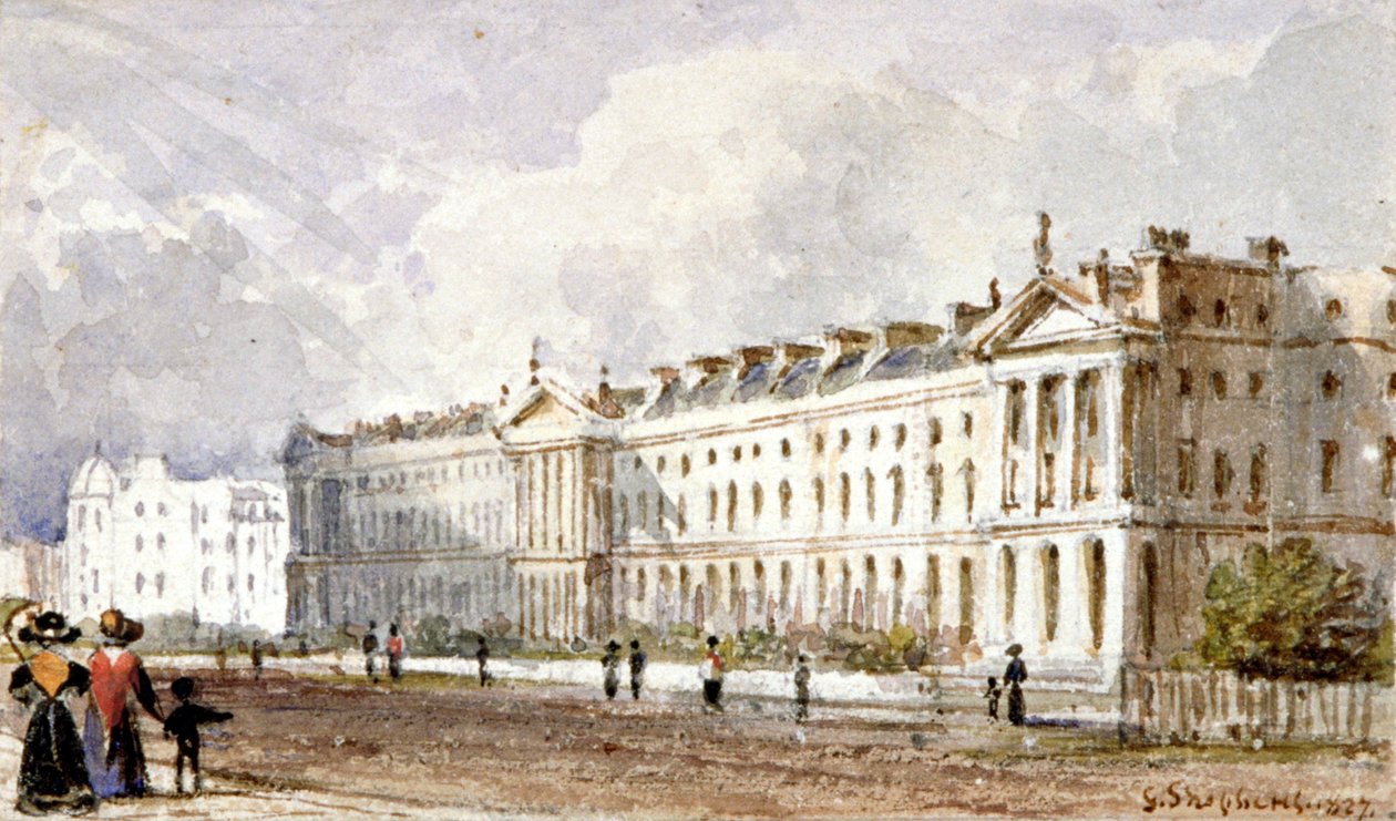 Vista do Hanover Terrace no Regent