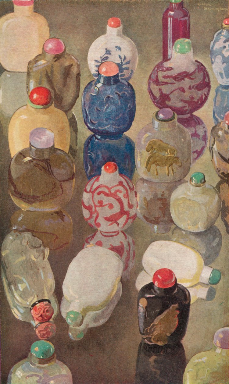 Garrafas de rapé chinês, c1923. de George Sheringham