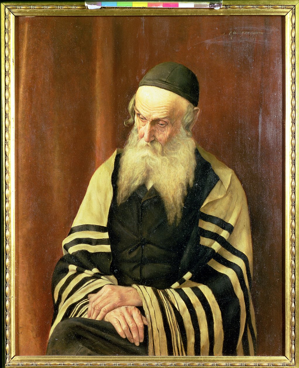 Um rabino ashkenazi de Jerusalém de George Sherwood Hunter