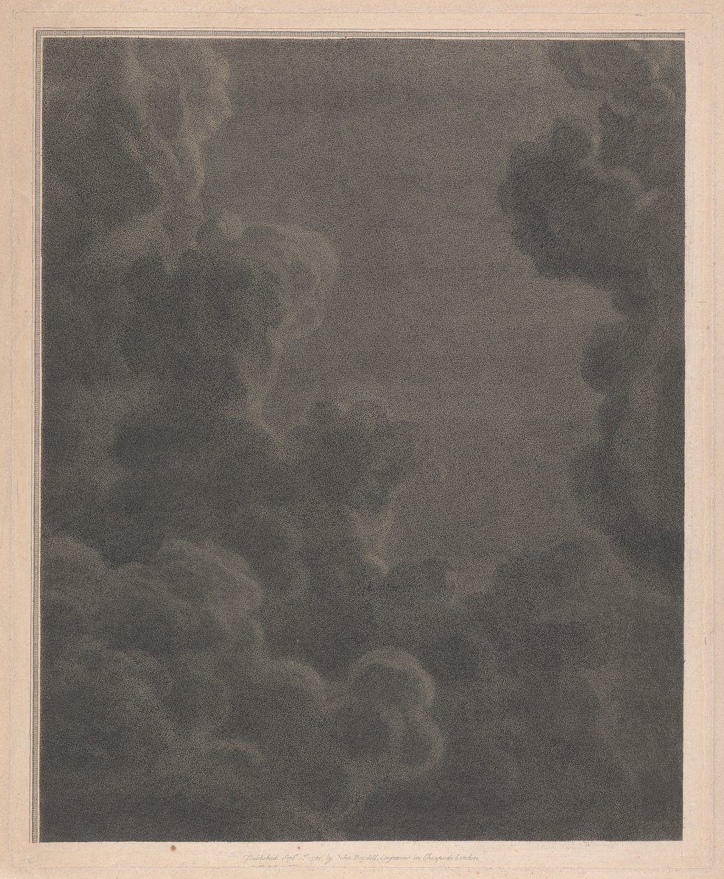 Janela Oeste da Capela, New College Oxford, Clouds, Part of the Nativity Scene de George Siegmund Facius