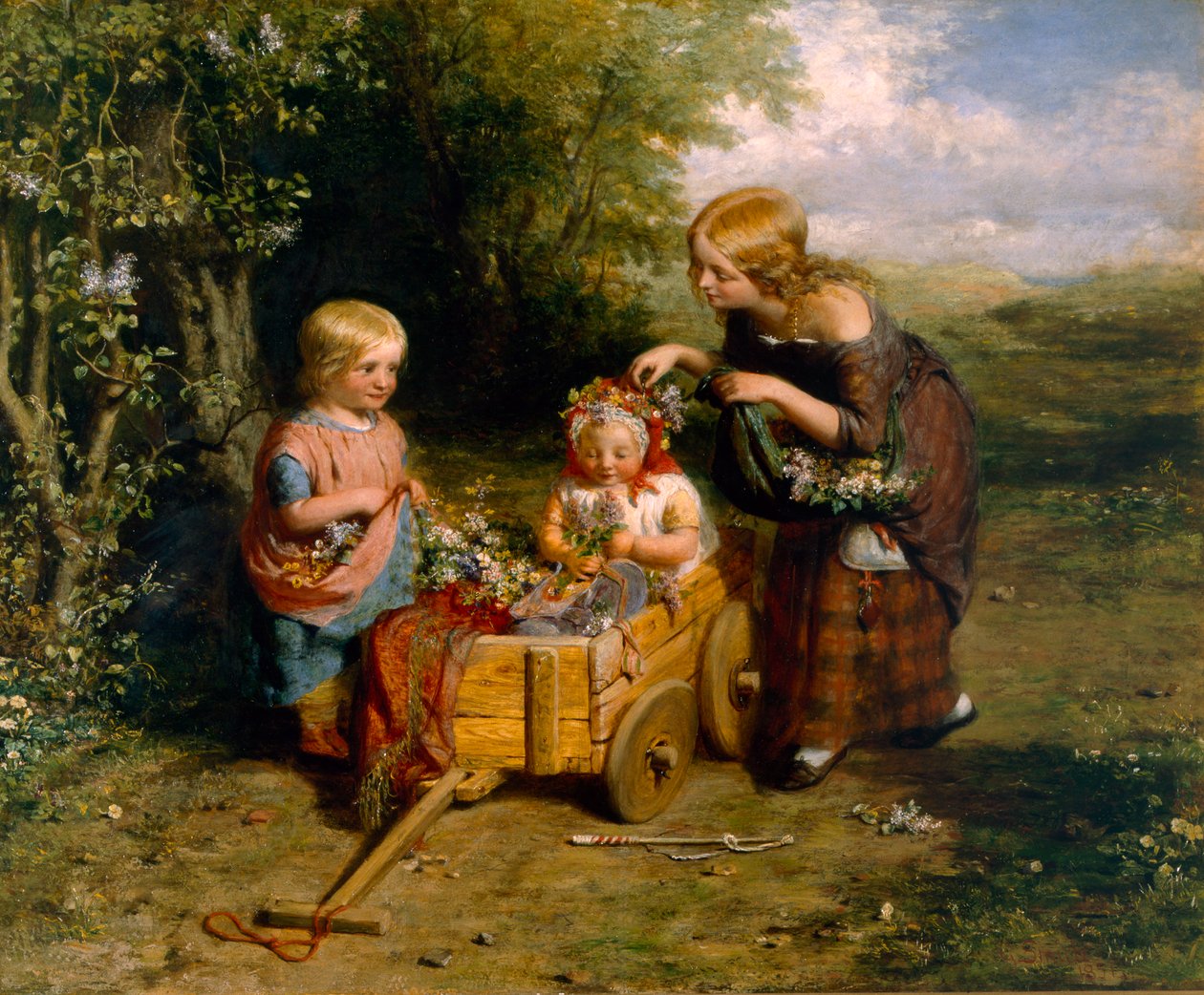 Flores da Primavera, 1851. de George Smith