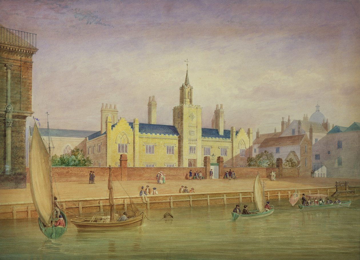 Aldeias de Trindade, Greenwich c.1825 de George Smith