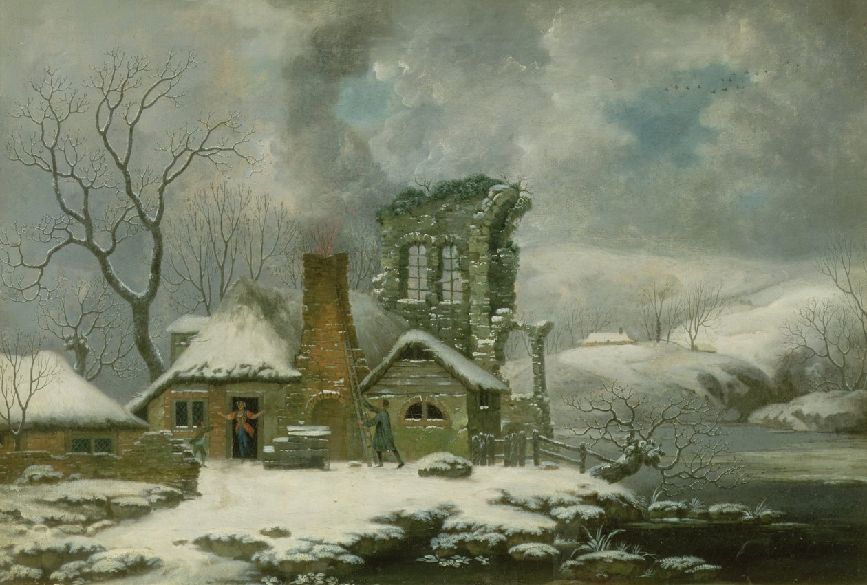 Cena de inverno de George Smith