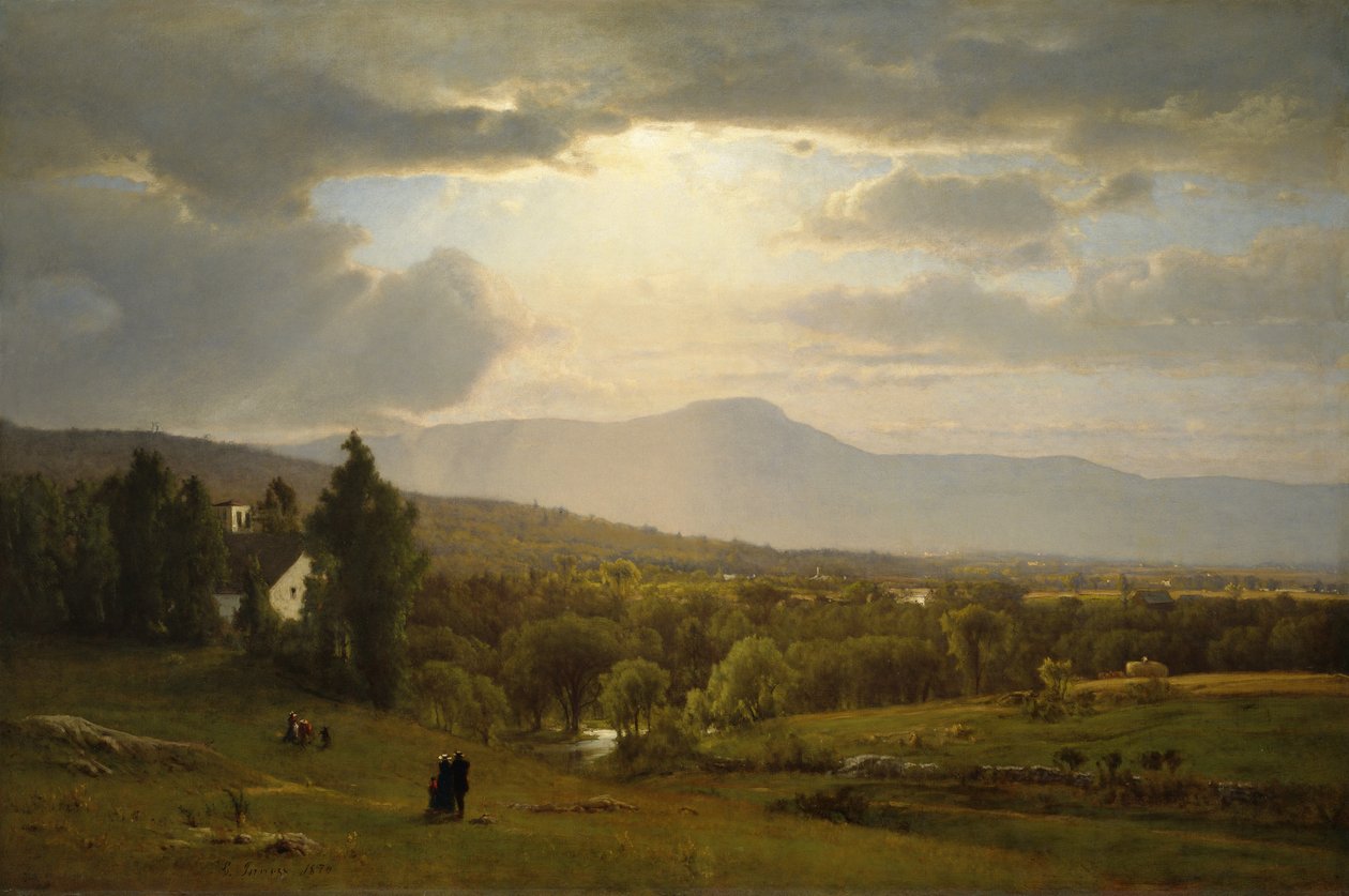 Montanhas Catskill, 1870 de George Snr. Inness