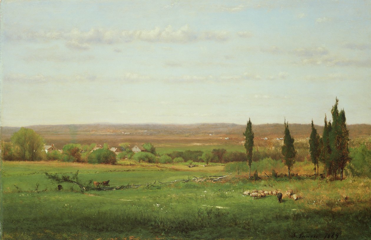 Perto de Eagleswood, 1869 de George Snr. Inness