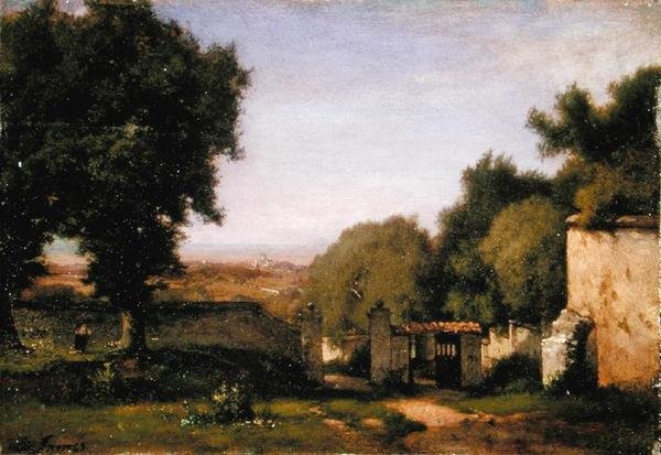 O Portal em Albano de George Snr. Inness