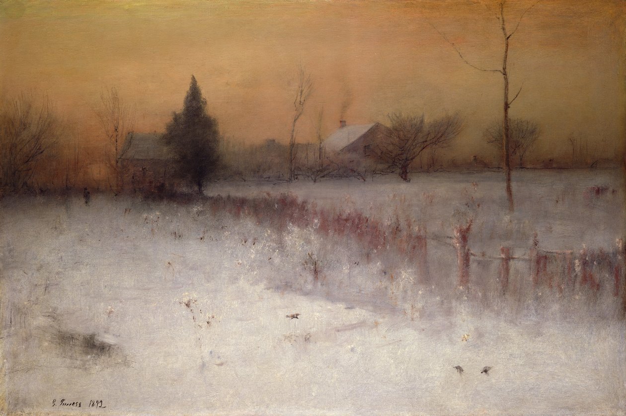 A casa em Montclair, 1892 de George Snr. Inness